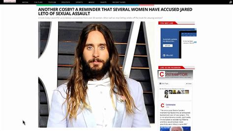 jared leto sexual assault|This Is How Jared Leto Has Caused So Much Controversy In